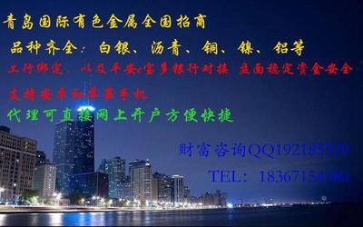 青島國(guó)際有色金屬開(kāi)戶資料圖片_高清圖_細(xì)節(jié)圖-杭州歐略貿(mào)易 -